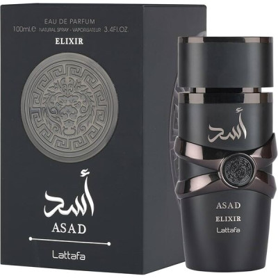 Lattafa ASAD Black Elixir EDP 100 ml smaržas Lattafa ASAD Black Elixir EDP 100 ml smaržas